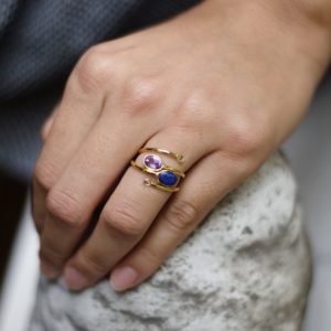 Spirale Amethyst Ring - Image 4