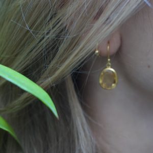 Jaipur Citrine Earrings - Image 2