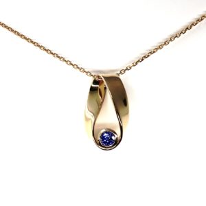 Pendentif Infini Saphir – Image 2