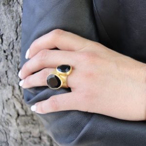 Jaipur Onyx Ring L