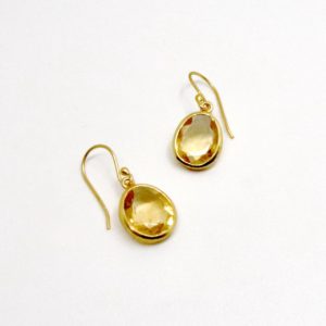 Jaipur Citrine Earrings