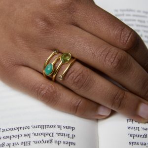 Spirale Amethyst Ring - Image 5