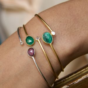 Bracelet Spirale Malachite – Image 2