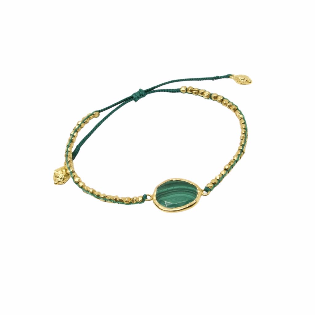 Bracelet Pépite Malachite