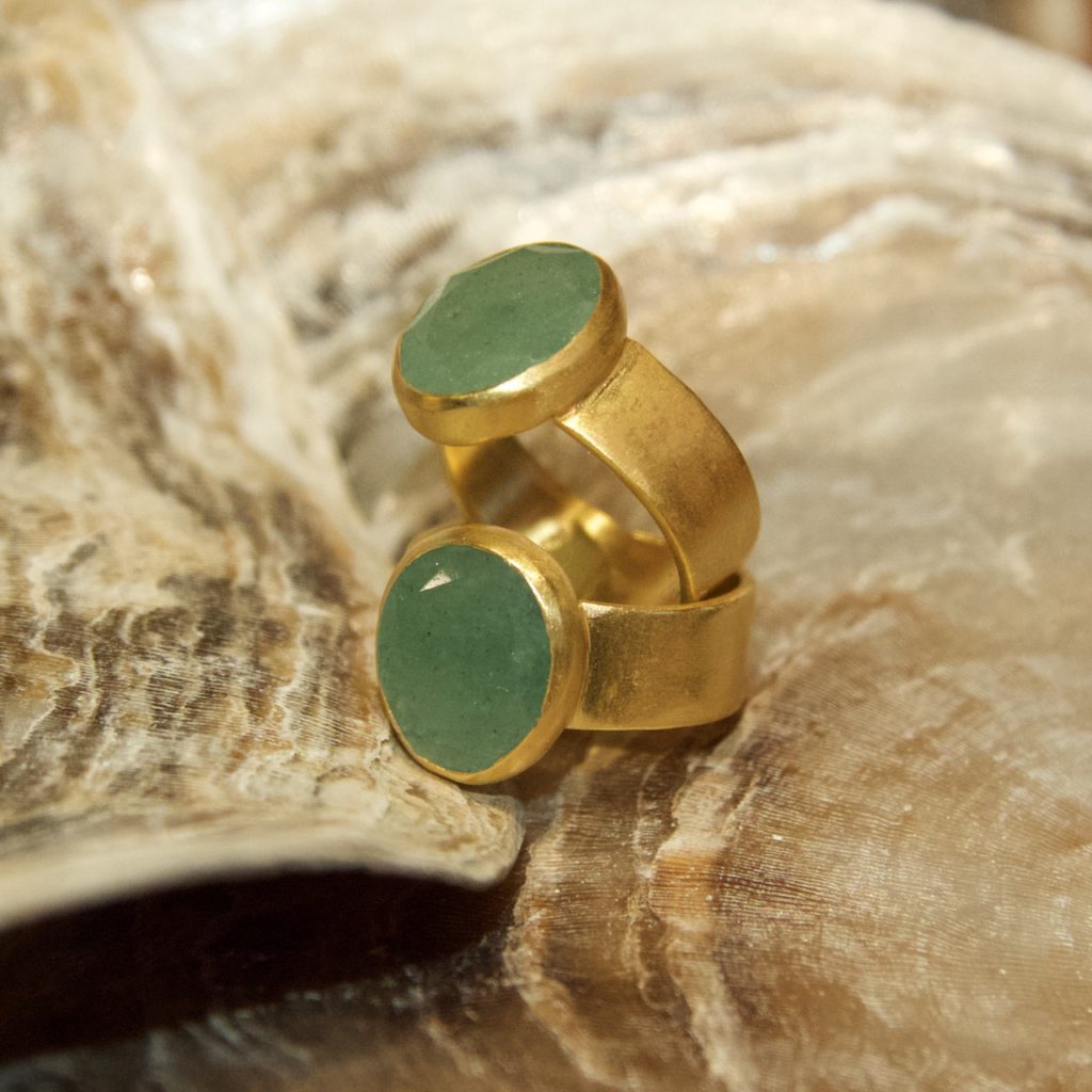 Aventurine Jaipur Ring