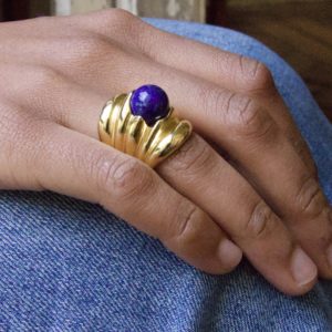 Girafe Lapis Ring