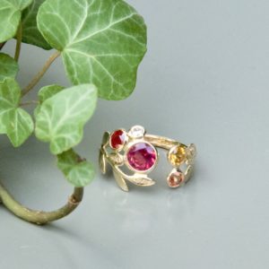 Bague Glycine Rose – Image 3