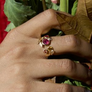 Bague Glycine Rose – Image 2