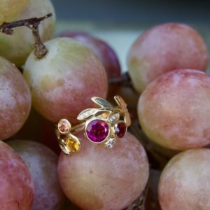 Bague Glycine Rose