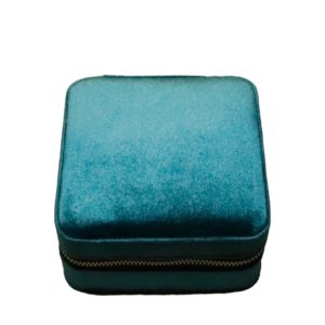 Coffret velours bleu