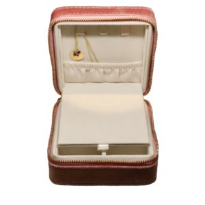 Coffret velours rose