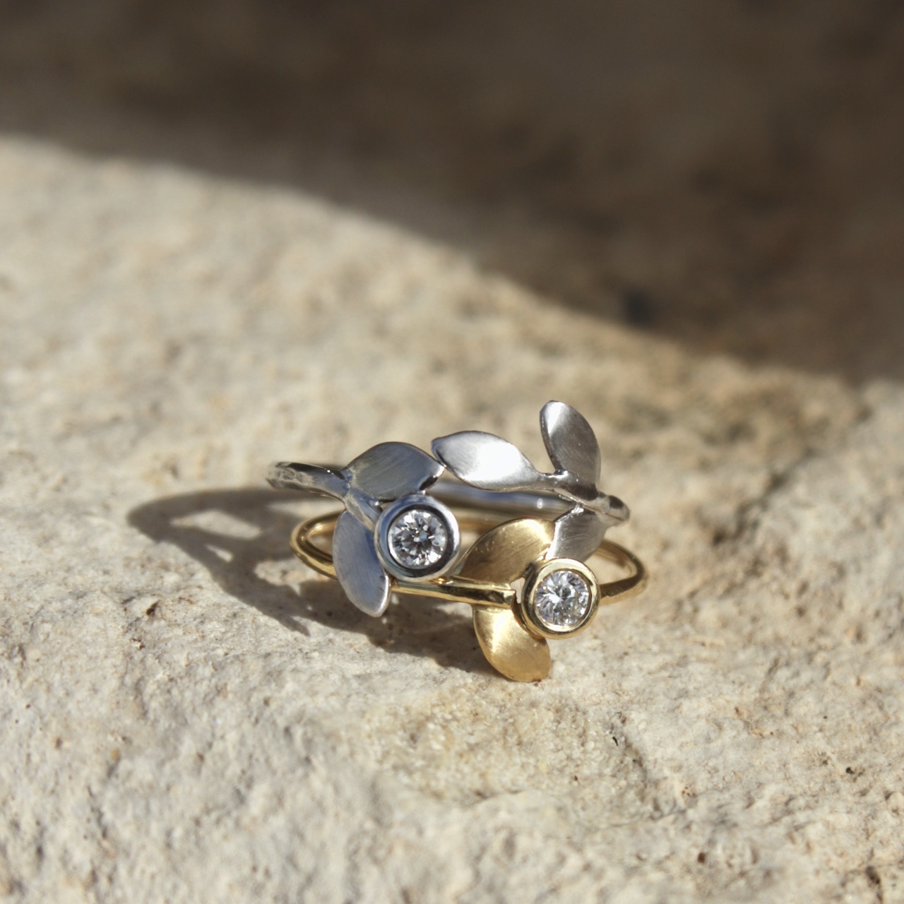 Petite Glycine Diamant Or blanc – Image 2