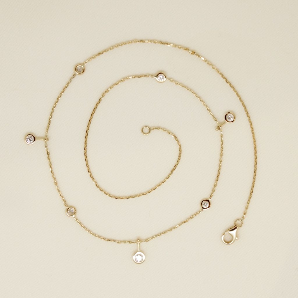 7 diamonds Necklace - Image 3