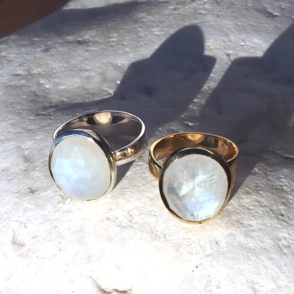 Bague Jaipur Blanche