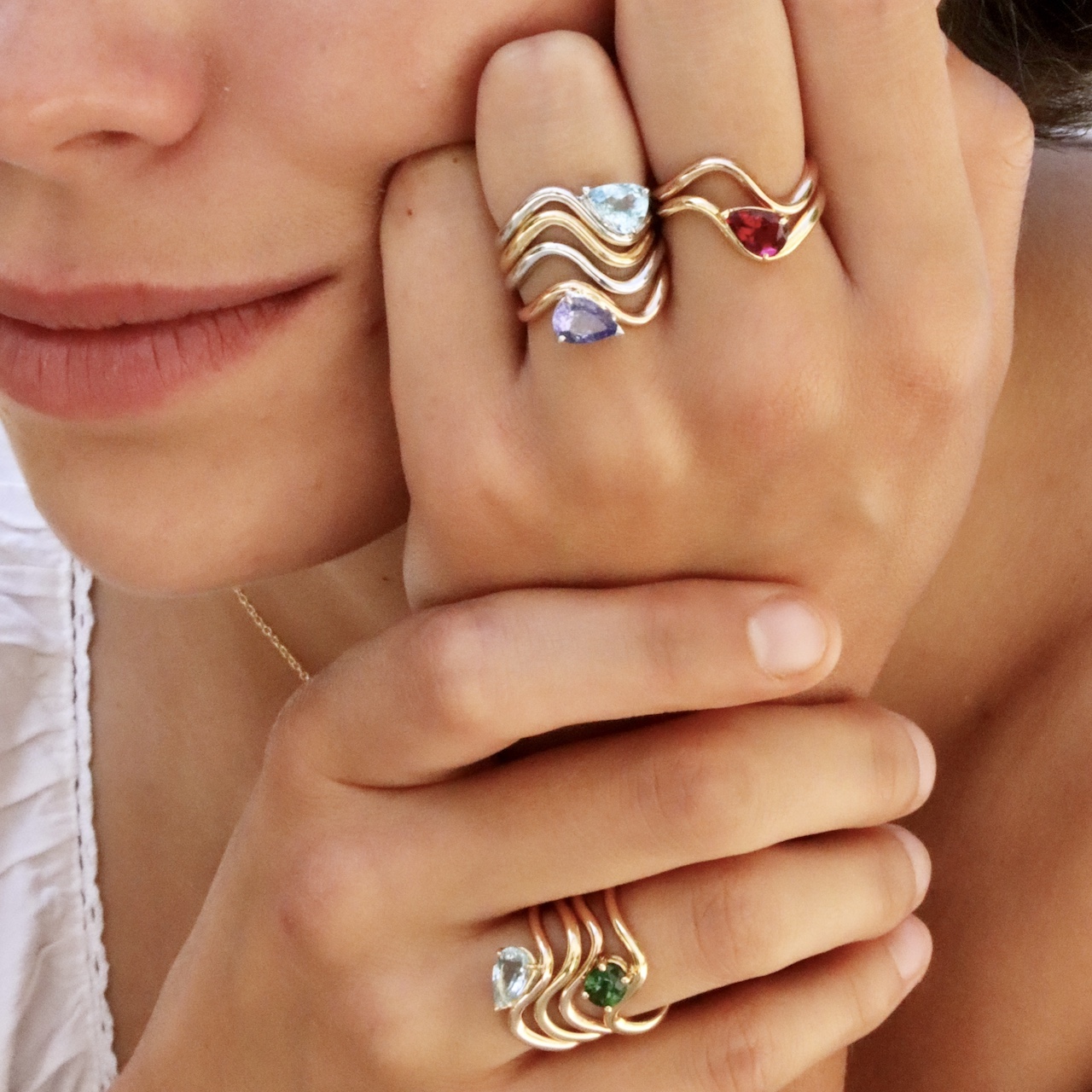 Bague Dune rubellite – Image 4