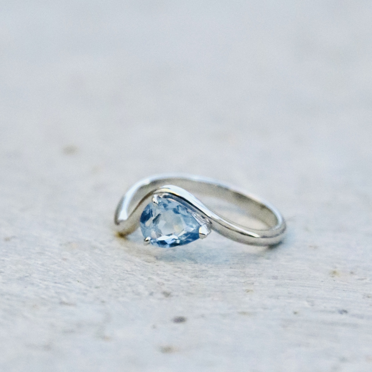 Bague Dune aigue-marine – Image 3