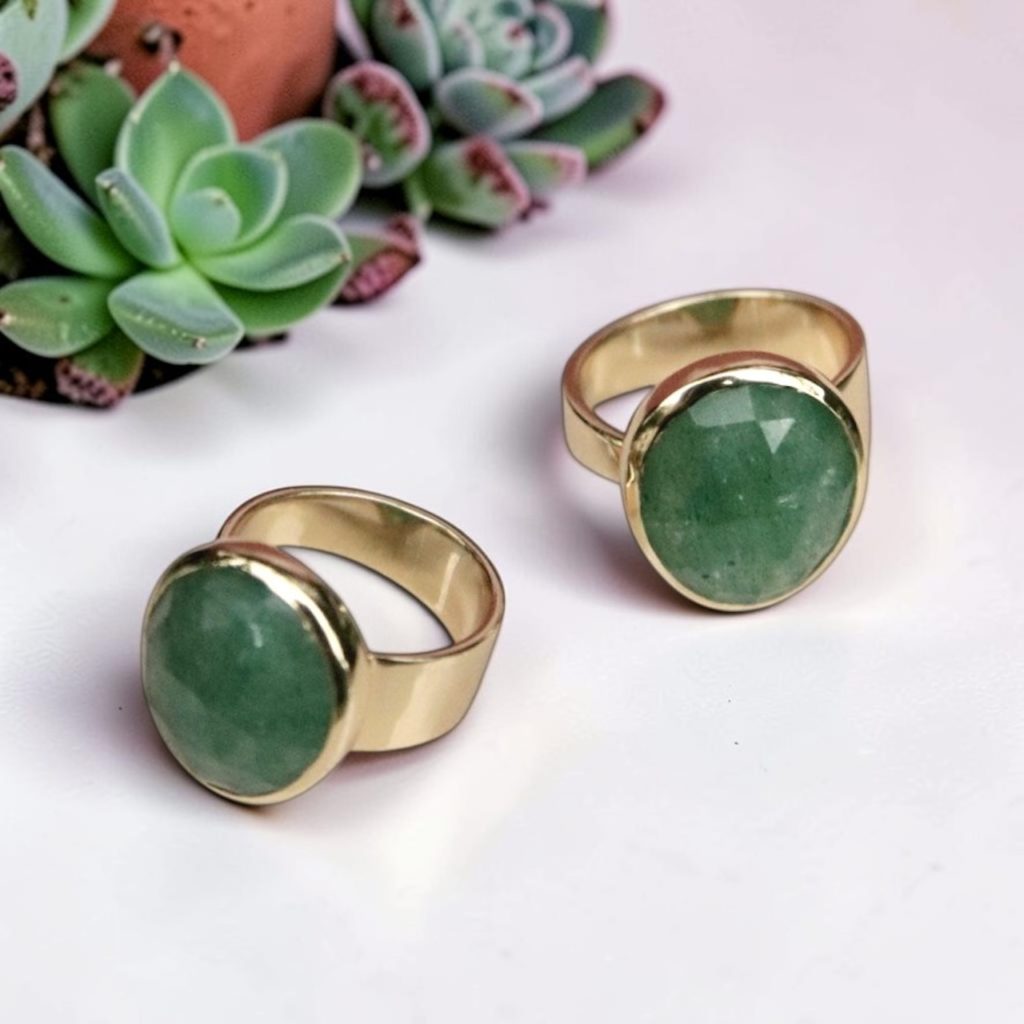 Bague Jaipur aventurine