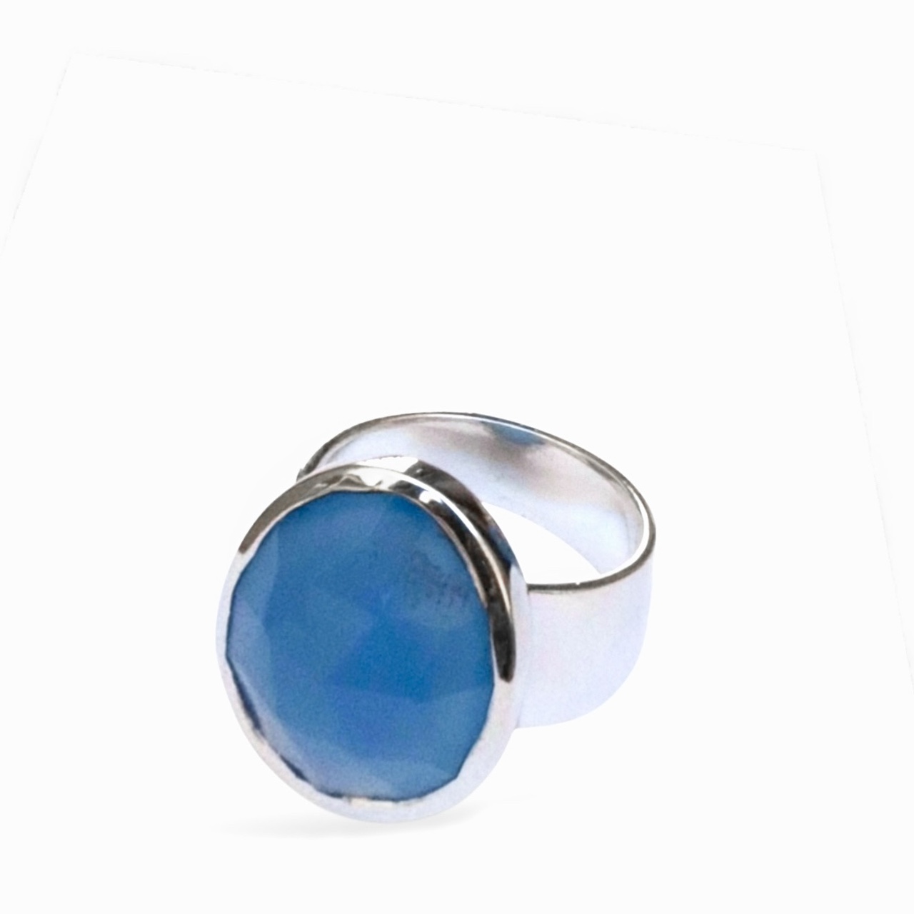 Bague Jaipur Bleue Argent