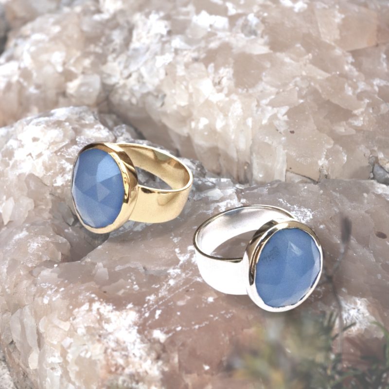 Bague Jaipur Bleue