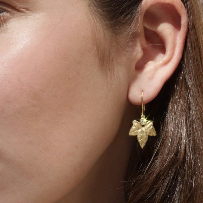 Boucles d'oreilles Lierre